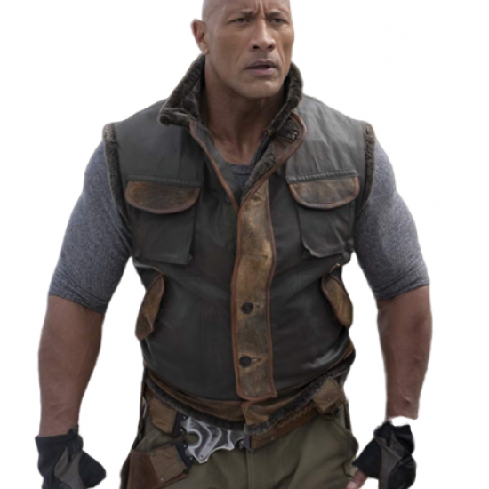 the rocks vest in jumanji